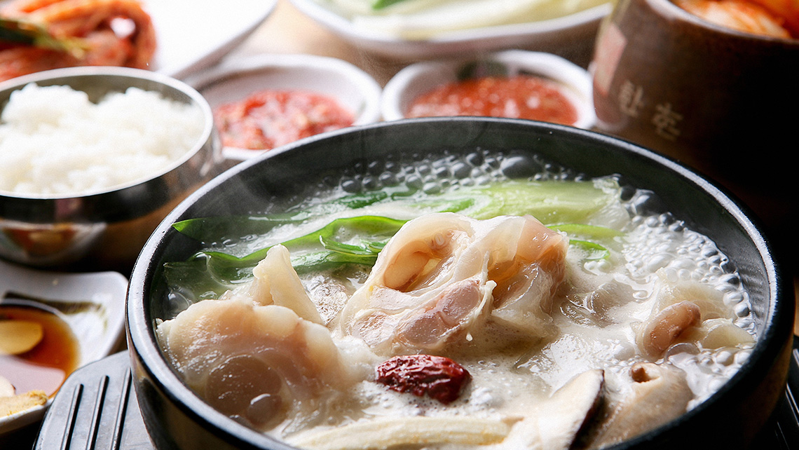 Hotpot with local ingredients